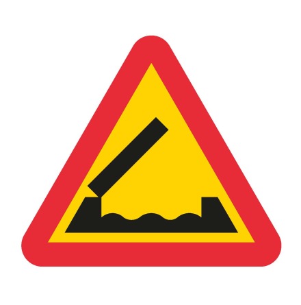 Varning för bro - Varningsskylt