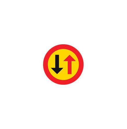 Vjningsplikt mot mtande trafik EG-N (1.2.60)