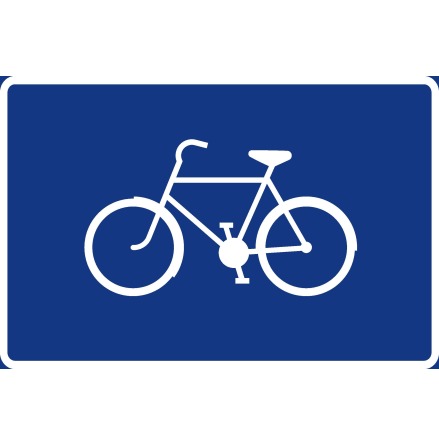 Cykelledsskylt, symbol