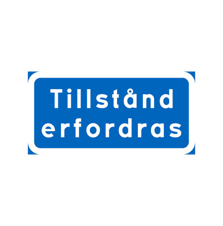 Tillstnd erfodras